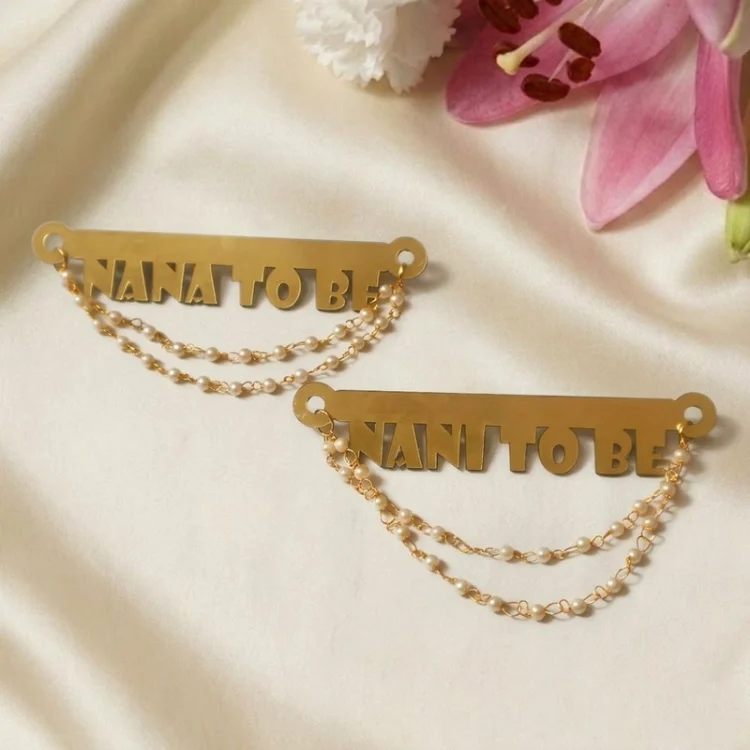 Baby Shower Party Badge
